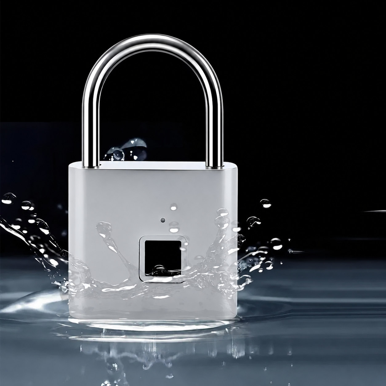 Fingerprint Padlock — Keyless Rain-Resistant Smart Lock